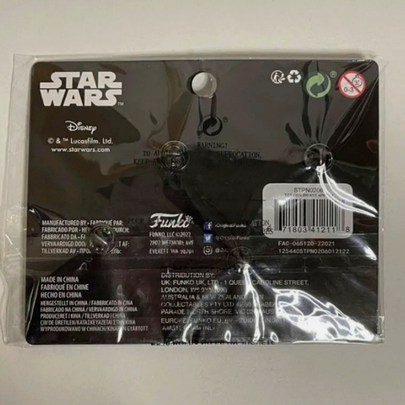 STAR WARS BOBA FETT, YOUNG HUTT, DROIDS FUNKO ENAMEL PIN SET - Picture 3 of 3